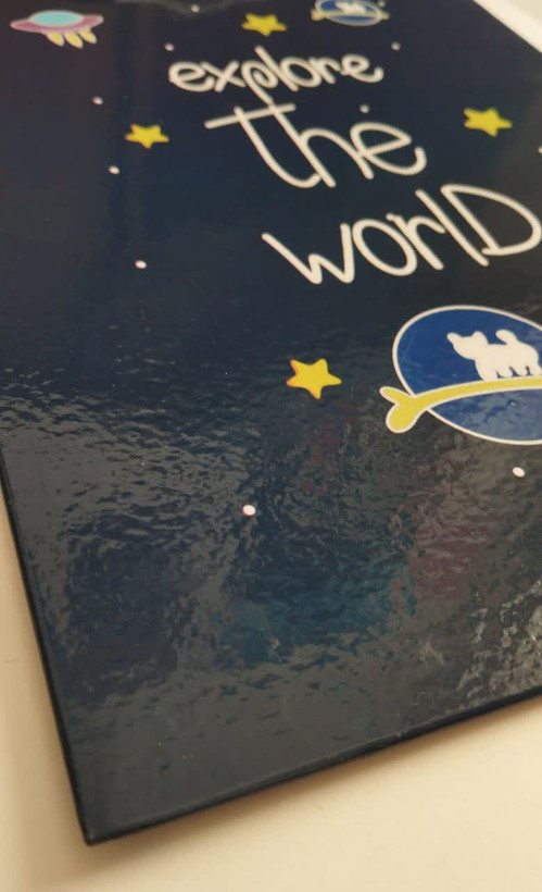 تخته شاسی A4 تخته وایت برد دار سری فضایی