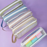 جامدادی پینترستی برند موکا توری پاستیلی دو زیپ