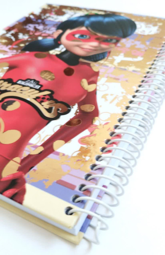 دفتر خطی جلد سخت برند آیلار 100 برگ جلد طلاکوب طرح های فانتزی